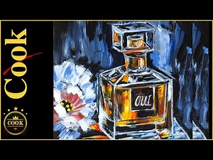 Master The Art Of Painting An Elegant Perfume Bottle With Ginger Cook - Boudoir Acrylic Tutorial