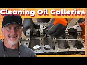 How to Clean Oil Passages in a Cylinder Block before Engine Rebuild