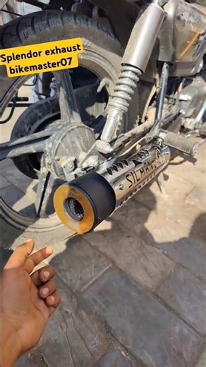 Splendor Modified With SILMAN Exhaust! 😱 Performance & Sound Test 🔥