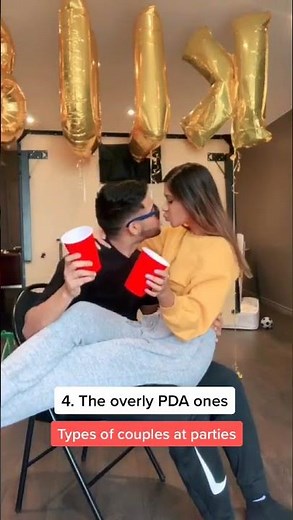 Types of Couples at Parties