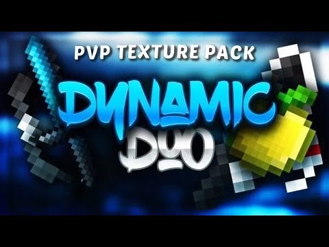 Dynamic Duo - Minecraft BEST PVP Texture / Resource Pack Review + Gameplay | 1.8.9