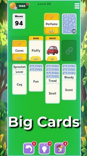 Solitaire Word Associations