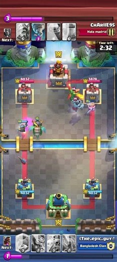 Hell yeah! #clashroyale #shorts fastest endgame ever! #gaming