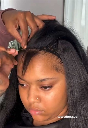 2x6 lace closure sew in #2x6closure #2x6closuresewin #closuresewin #fy #rawhair