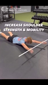 Exercises to improve shoulder mobility 💪 | Bar Raising Fitness