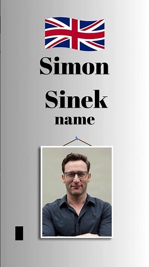 How to pronounce Simon Sinek correctly? #learnenglishtogether #learnenglish