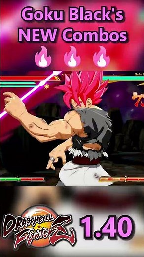 NEW Goku Black Combos & Loops in DBFZ 1.41 Patch