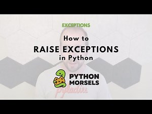 Throwing an exception in Python