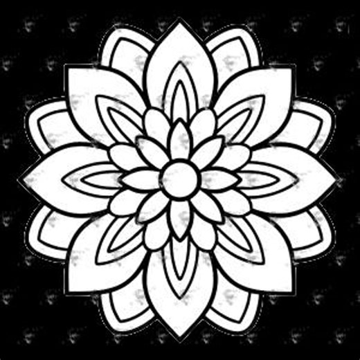 Floral Digital Coloring Pages: 10-pack for Tablets & PC (digital Download) - Etsy