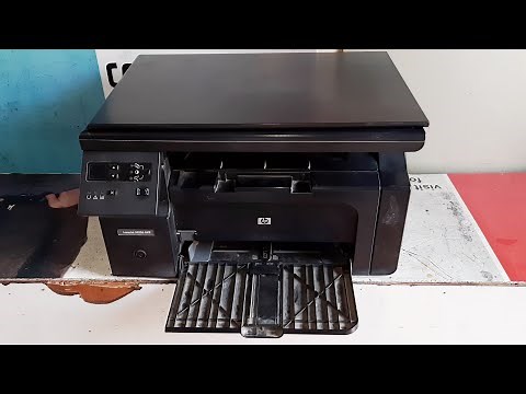How to Download & Install HP Laserjet M1136 MFP Driver Configure it And Scanning Documents Easy Way