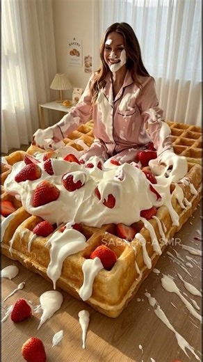 【ASMR】Which Bed Would You Sleep On Tonight? [Waffle,Sushi,Hamburger]