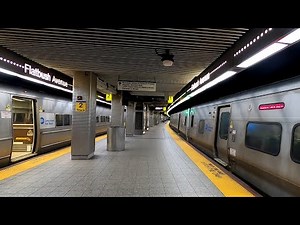 Long Island Railroad: M3, M7 & M9 Trains at Atlantic Terminal (AM Rush Hour)