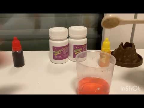 Volcano Eruption Experiment !!!🌋🌋🌋