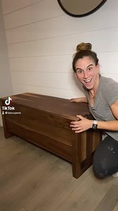 14 reactions · 7 comments | This Walnut bench went home yesterday! Has the perfect storage for blankets and pillows and for staring at all day because I mean… walnut  | Built by Bec | Facebook