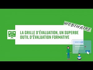 La Grille d'évaluation (numérique), un superbe outil d'évaluation formative