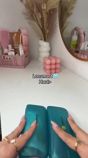 New manicure, of course, comes with new glasses!#lensmartonline #glassestrend #tryonhaul #affordablefashion #prescriptionglassses