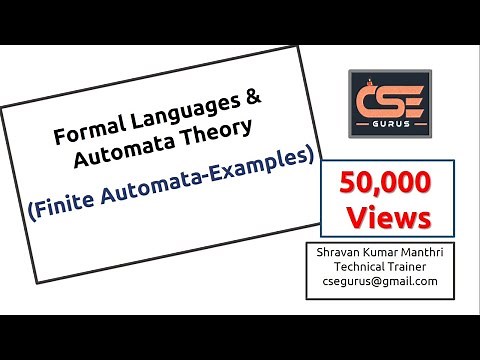 2. Finite Automata with examples