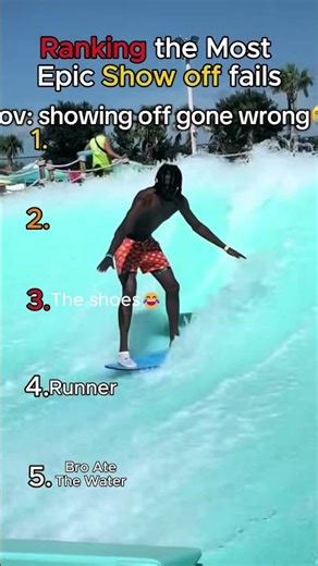 Ranking The Most Epic Show Off Fails😂😂 #edit #funny #ranking #funnyfails