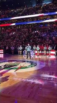 American National Anthem by Paul Byrom for Boston Celtics