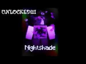 Unlocking the newest Nightshade Two Time skin | Roblox Forsaken | (Read Description)