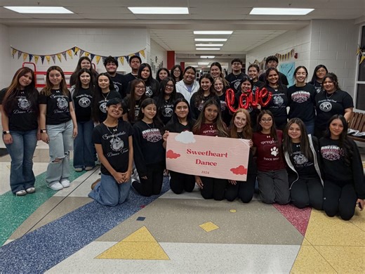 Springdale High School Dance Team | Thank you @bayyari_elementary for letting us be part of your Sweetheart Dance this year❣️ We had the best time! | Instagram