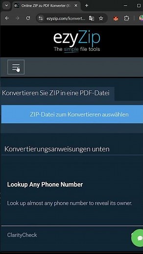 📦 Zip-dateien Im Browser in Pdf Konvertieren │ Keine Softwareinstallation Erforderlich