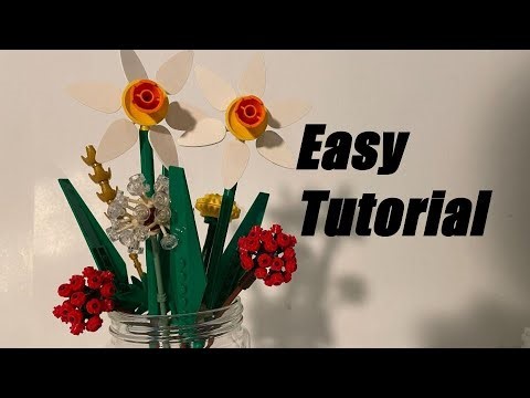 How to Build Lego Bouquets