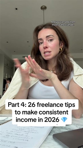Part 4 ✨ 26 freelance tips to make consistent income in 2026 💸 Portfolio & work examples