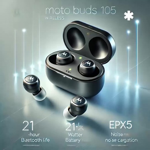 ✨ Libertad, comodidad y estilo en tus oídos ✨ Descubre los Audífonos Motorola Moto Buds 105: 🔹 Conexión Bluetooth para disfrutar sin cables 🔹 Batería de hasta 21 horas para todo tu día 🔹 Resistencia IPX5: perfectos para cualquier aventura 🔹 ENC: Llama y escucha con claridad total 🎧 Eleva tu experiencia de sonido con Motorola. 💙 📲 ¡Disponibles ahora! Escríbenos para más detalles. #Audífonos #MotoBuds105 #SonidoPerfecto #TecnologíaMotorola #ConexiónInalámbrica