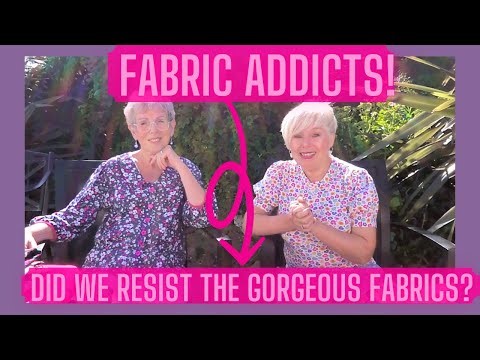 BIGGEST UK FABRIC STORE? In Store Fabric Shopping With friends! (Fabric Shopping Vlog)