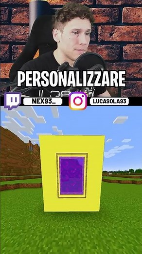 YOU CAN COLOR the NETHER PORTAL in VANILLA! Minecraft