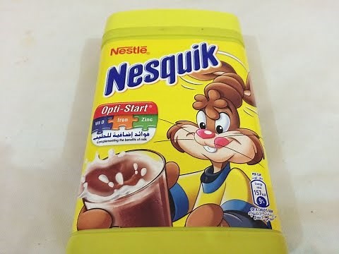 How to make Nesquik Chocolate drink - review