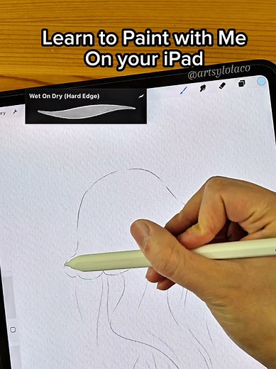 Jelly Fish Art Tutorial with Procreate Brushes