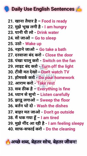 Daily use english sentences | Spoken english | English speaking practice | Fluently english #shorts