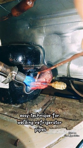 5K views · 27 reactions | How to Install Fridge Charging Valve ️❄️ DIY Fridge Service || Cara Mudah Isi Freon Kulkas. The Best Way to Install Charging Valve #ServiceKulkas #Pendingin #FridgeRepair #HVACtechnician #HVAC #TechnicianLife #DIYRepair #FBPro | Ilham Jayaelektro | Facebook