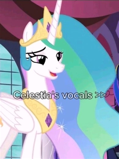 #PRINCESSCELESTIA |☆ I love her voice sm – her ballad makes me tear up everytime I hear it • #mylittlepony #mlp #mlpsong #celestiamlp •