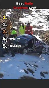 TOP 5 BEST RALLY CRASHES EVER 💥🏎️ #1 IS INSANE