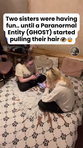 Lost Civilizations 👁️ on Instagram: "Two sisters were having fun... until a Paranormal Entity (GHOST) started pulling their hair. They call it a prank, a draft, or an overactive imagination. But what if the playful energy invited something else to join in? Here’s what they don’t tell you: ✅ A home filled with laughter and joy can be a beacon, but it can also mask a subtle doorway. Spirits are often drawn to the vibrant energy of the young and the bonds of family. ✅ That "playful" hair-pull was 