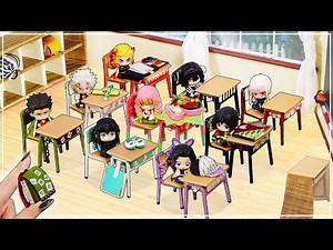 [Demon Slayer] Licca-chan Kimetsu Academy❤️ Shinobu Kocho, Mitsuri Kanroji, Giyu Tomioka, Muichir...