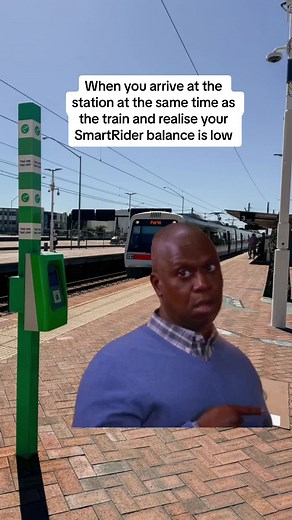 Running Late? Low SmartRider Balance? Watch This Funny Train Station Moment!