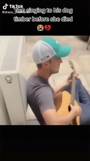 Tom Felton singing to his dog before she died