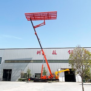 [Hot Item] The Crawler-Mounted Reverse Ceiling Platform Has a Dual Oil-Electric System Function