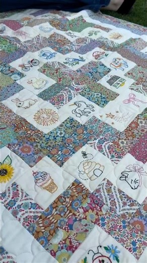 Showcase Your Embroidery Skills With An Heirloom Quilt