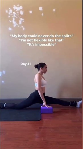 YOU DON’T NEED TO BE FLEXIBLE TO LEARN SPLITS 👀👇🏽 This might sound backwards, but it’s true