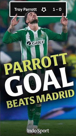 Troy Parrott scores WINNER against Real Madrid and the whole stadium shouts his name!