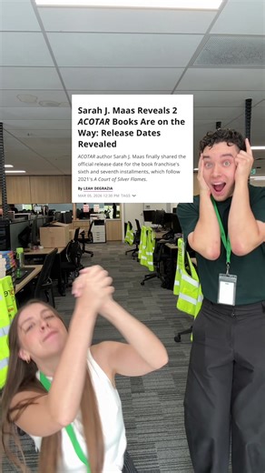 Not ONE but TWO new books??? Thank you Sarah 🙇‍♀️ #acourtofthornsandroses #acotar #sarahjmaas #callherdaddy