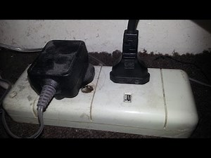 How to plug a European plug into a UK plug socket without an adapter.