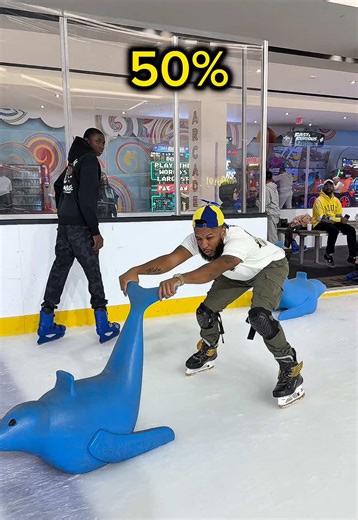 Ice Skating Level 0-100 ⛸️😱#iceskate #iceskating #beginner #pro #mahalothedesigner