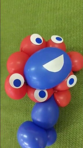ミャクミャク作ってみた@バルーンアート（EXPO 2025 大阪・関西万博公式キャラクター）EXPO2025