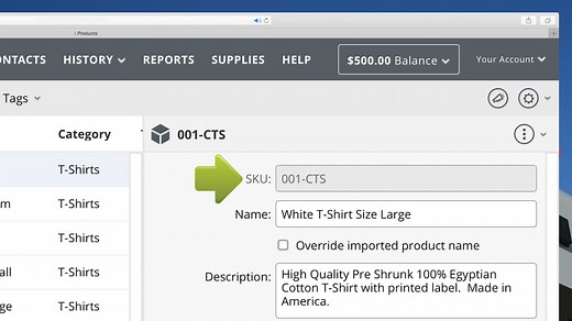 What is SKU on Facebook Marketplace?